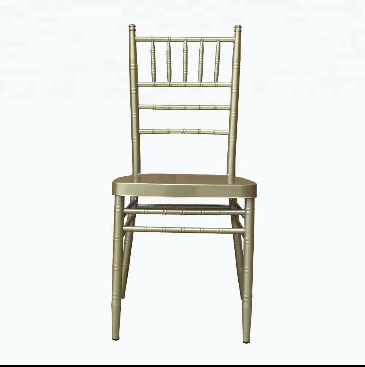 Luxury Gold Chivari Chair Gold Chiavari chair for luxury weddings and corporate events.